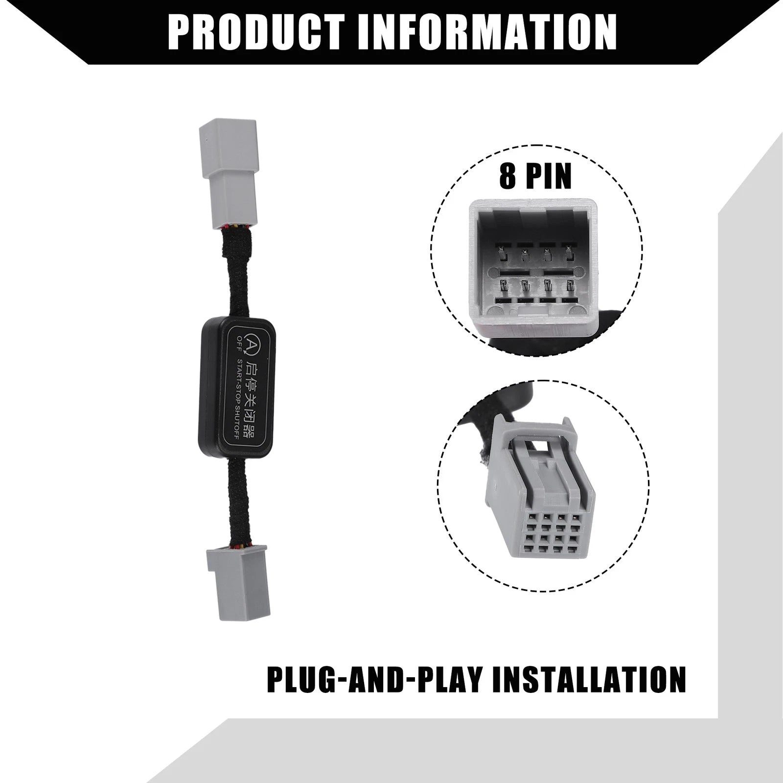 Auto Start Stop A-Off Cable for Honda CR-V (2023) - Inner Plastic Set