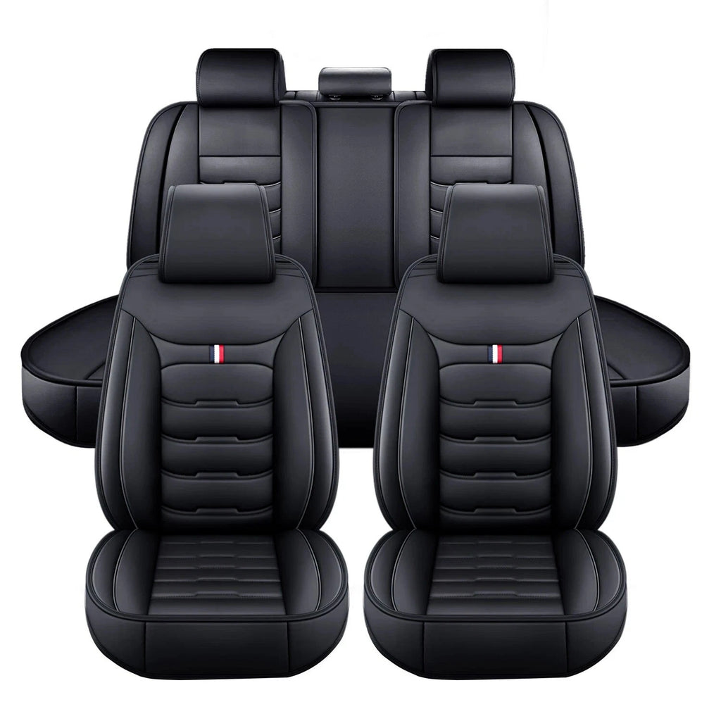 Full Set Leather Car Seat Covers for Toyota Tacoma (2016–2023)