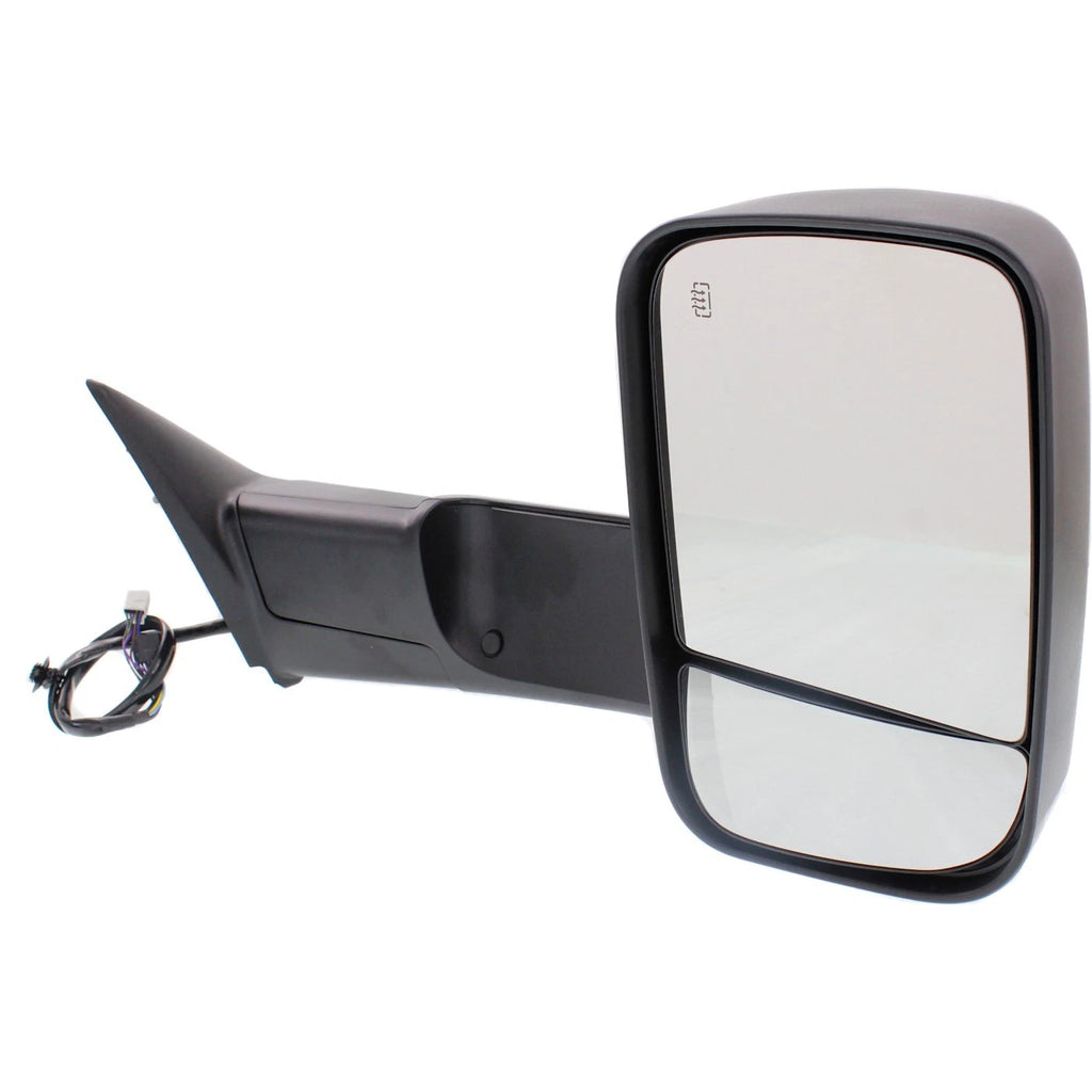 Tow Mirror for Ram 2500 (2015–2018) Right Side Power Fold Heated Signal Light
