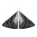 Carbon Rear Window Louver Vent Shade Shutter Cover for BMW X6 F16 (2015–2019)