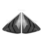 Carbon Rear Window Louver Vent Shade Shutter Cover for BMW X6 F16 (2015–2019)