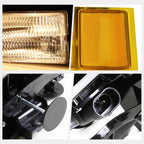 3D LED C-Bar Tail Light for Ford Super Duty (1997–2007) Smoked