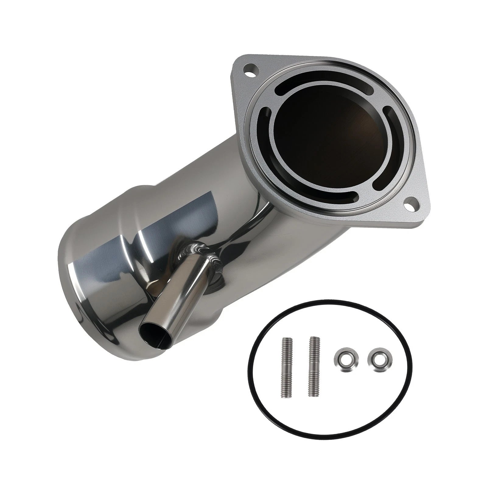 Aluminum Intake Horn 3.5" for Chevy GMC 2500HD 3500HD (2017-2019)