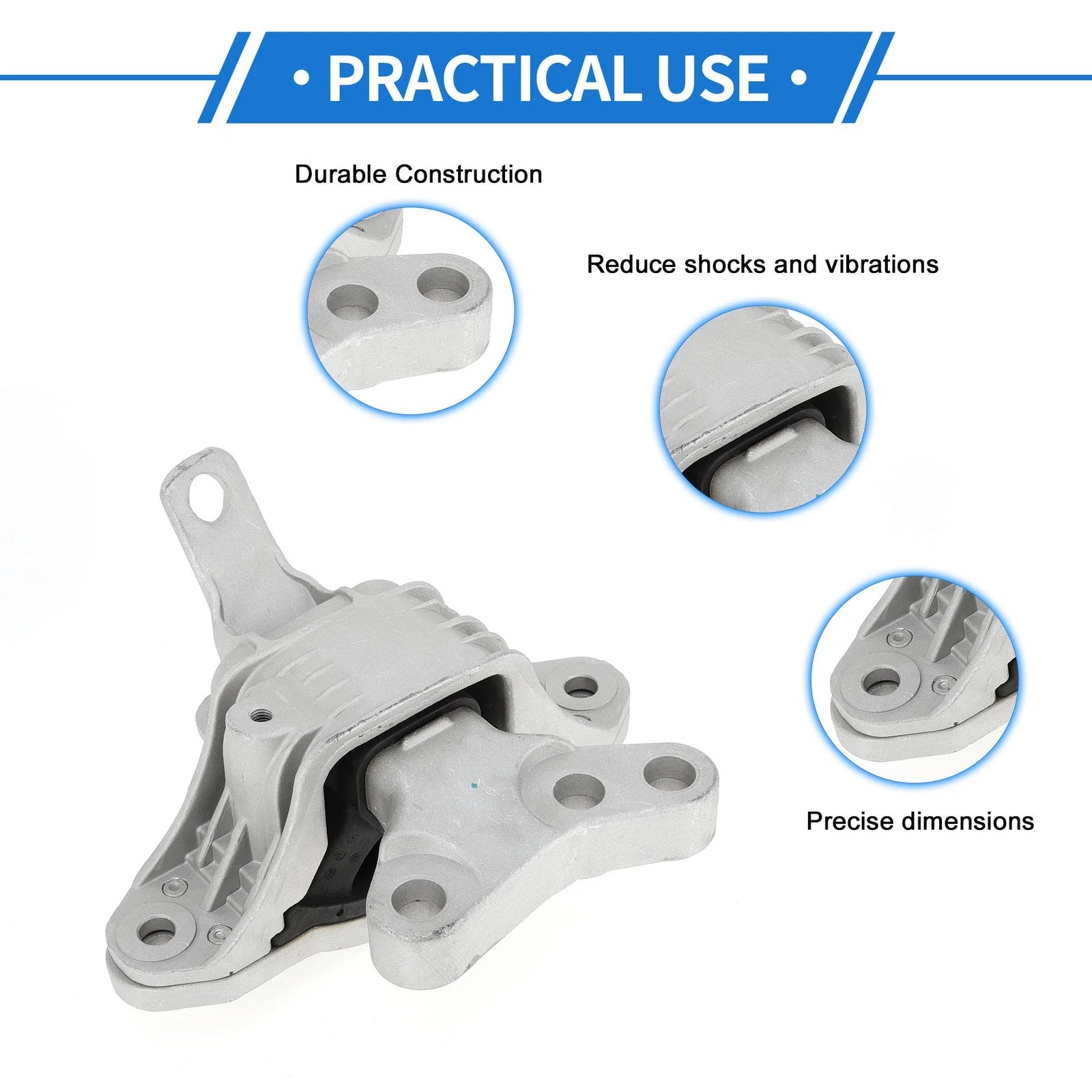 Engine Motor Mount & Transmission Mount for Chevrolet Cruze (2009–2016)