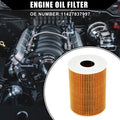 Set of 1 Engine Oil Filter, Transmission Oil Filter for BMW E90 (2006–2011)