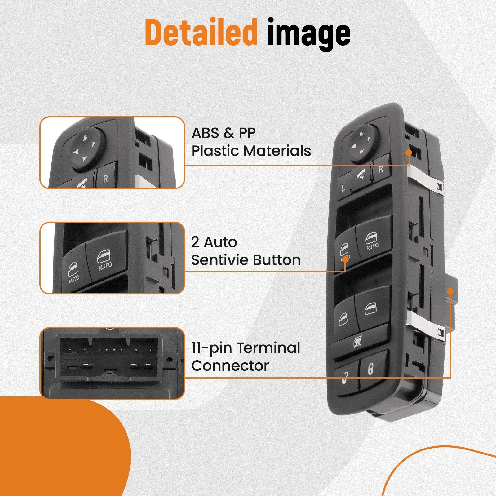 Power Window Switch for Ram 1500 (2016-2018)