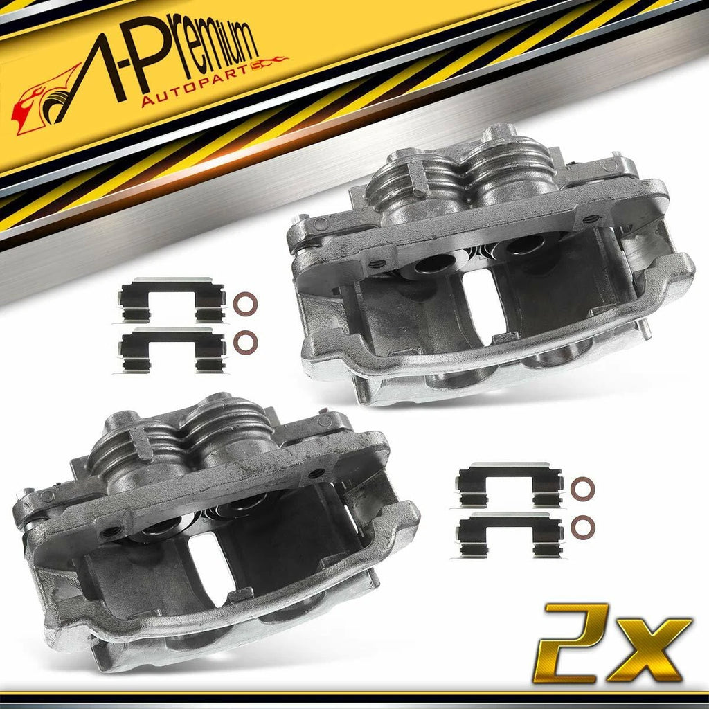 Pair Front Disc Brake Calipers for Ford Mustang (1999–2002)