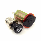 Waterproof 12V 24V Power Outlet Socket with Cover for Car Motorcycle Boat RV