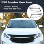 2 x Left Right Side Wing Mirror Covers for Chevrolet Equinox, GMC Terrain