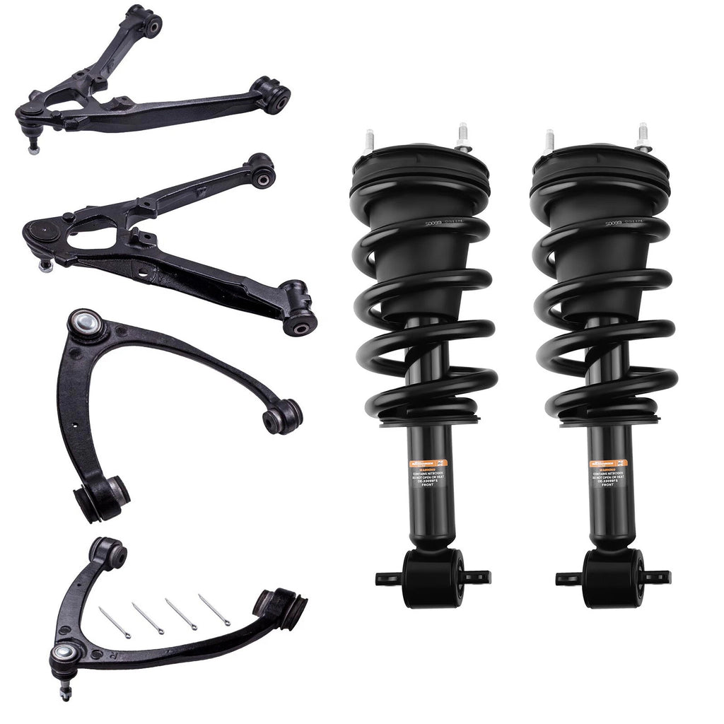 Front Complete Struts Control Arms Kit for Chevrolet Tahoe Avalanche (2007–2016)