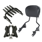 Sissy Bar Backrest with Stealth Luggage Rack Docking Kit for Harley Touring (2014–2023)
