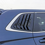 Rear window trims 2 x Gloss Black window blinds for Honda CR-V (2023–2024)