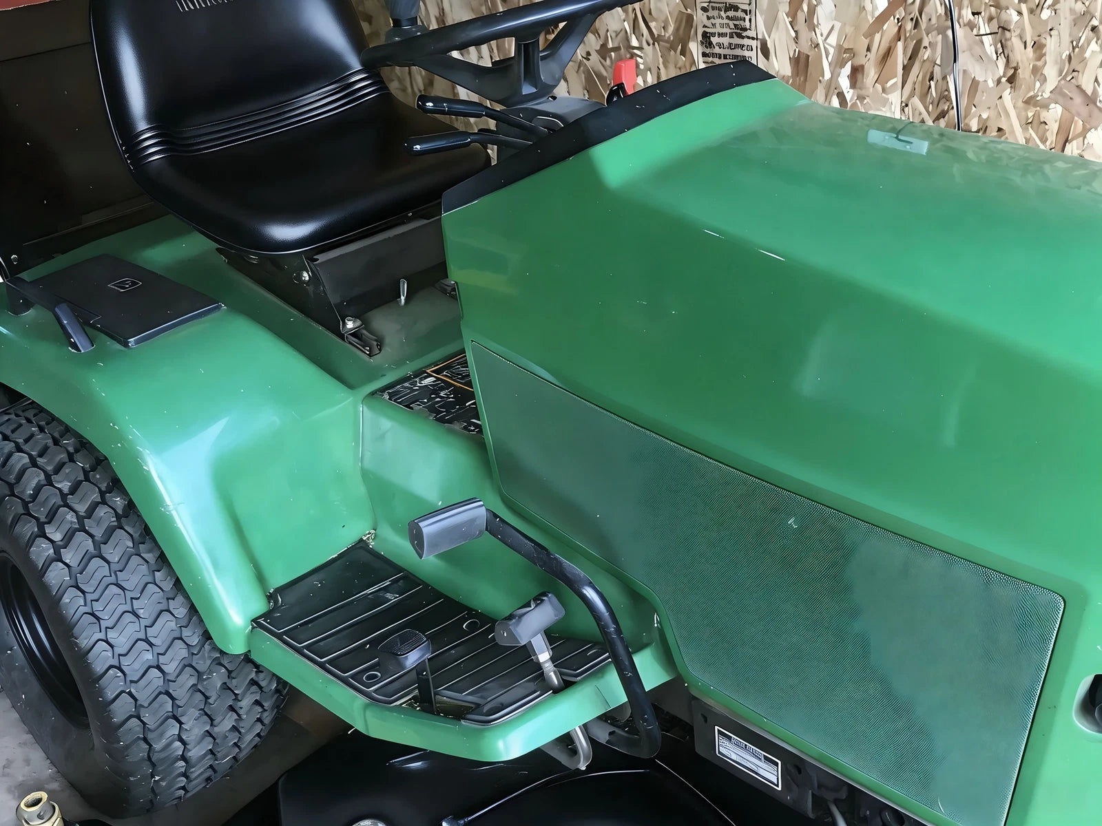 Reverse X-Pedal with Rubber Pad for John Deere 425 445 455