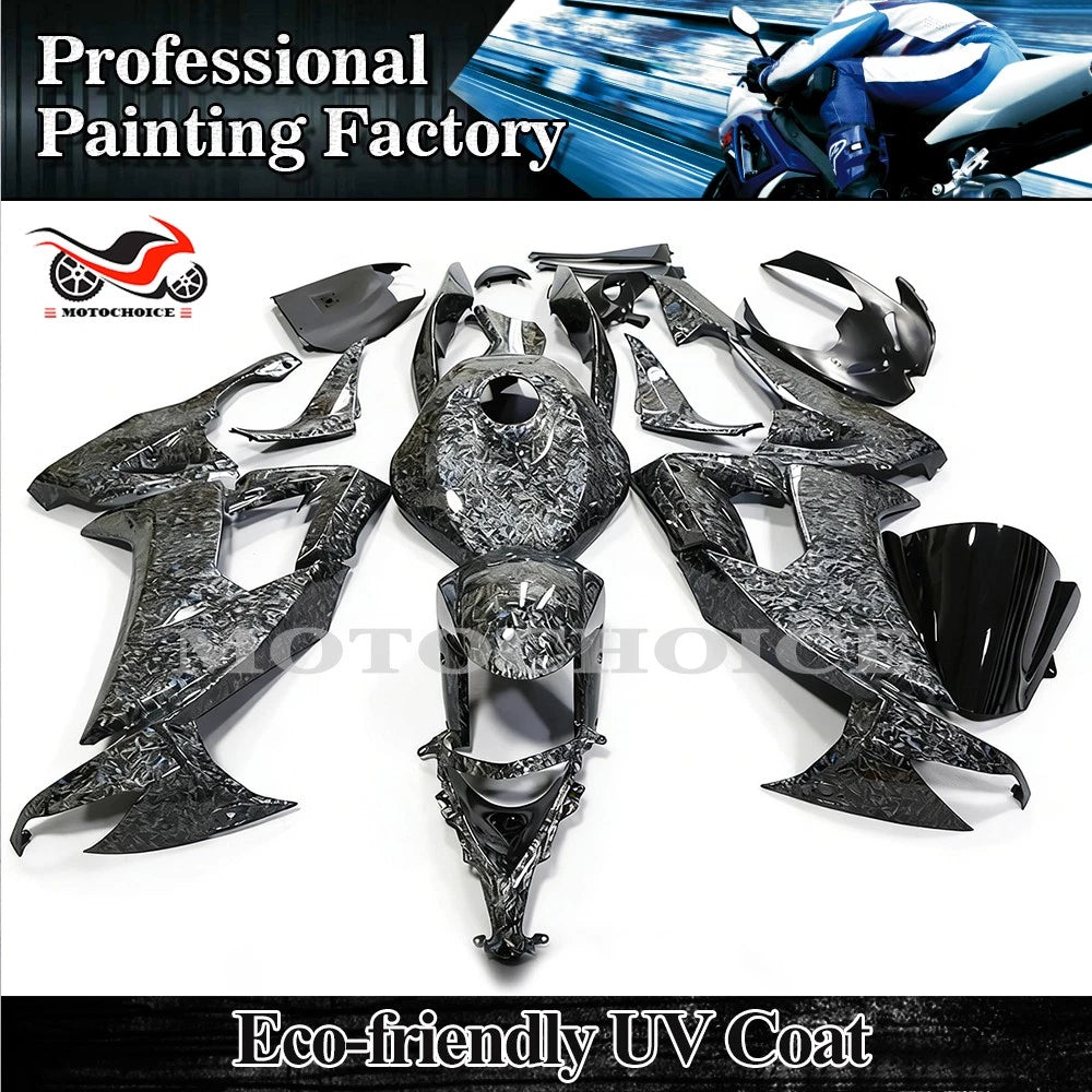 Forged Carbon Fiber Fairing Kit for Kawasaki Ninja ZX10R (2008–2010)