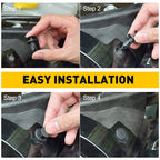 Set of 190 Car Clips for Fender Push Pin Fastener (Universal)