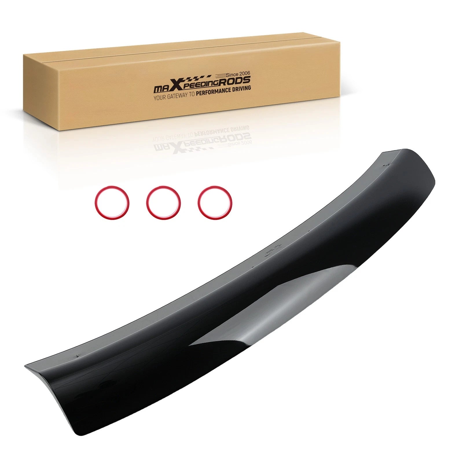 Black Trunk Spoiler for BMW 3 Series E46 Sedan (1999–2006) CSL Style