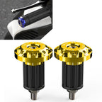 Handlebar Grips with End Cap Plugs for Motorcycle Dirt Bike (7/8")