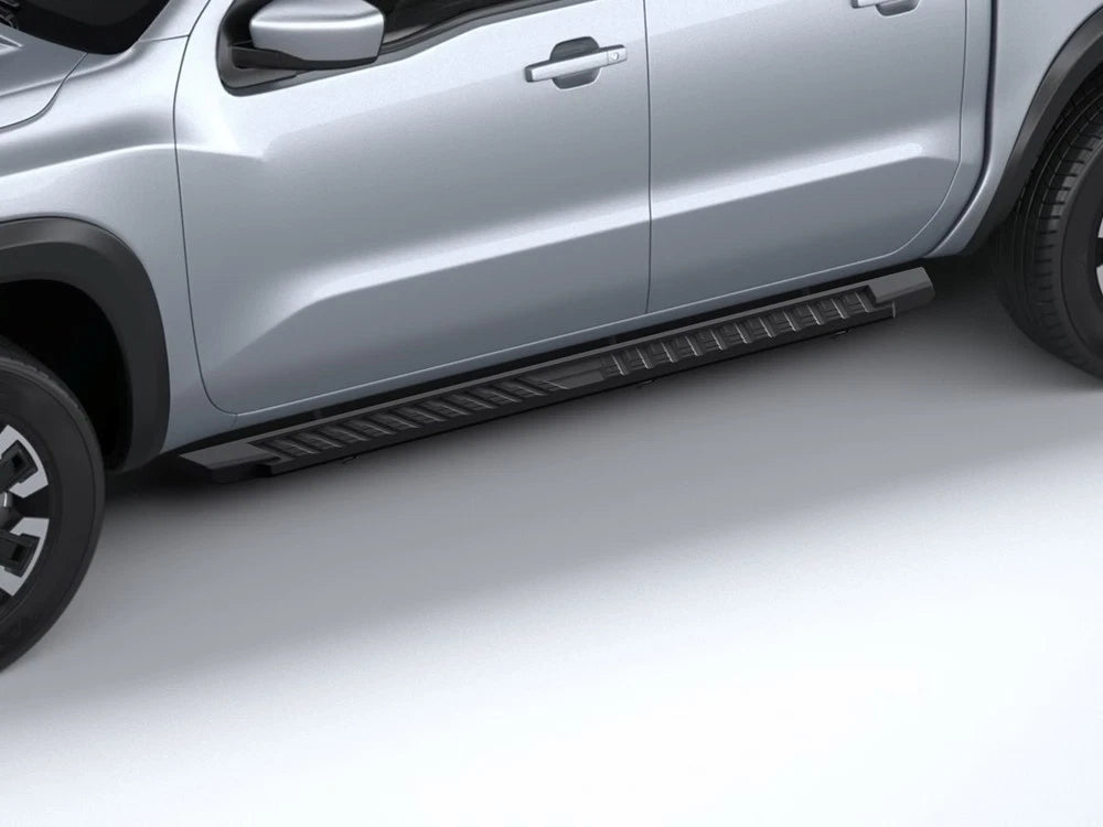 Black Running Boards for Nissan Frontier Crew Cab (2005–2026)