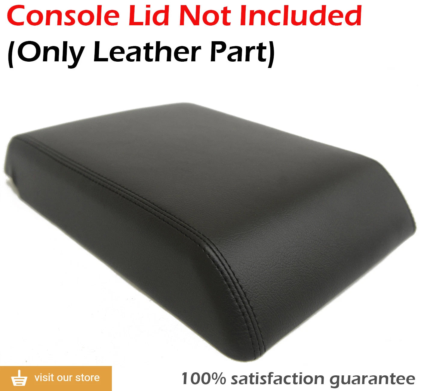 Leather Synthetic Center Console Armrest Cover for Hummer H2 (2005–2007)