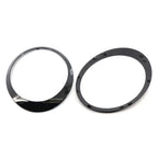 Glossy Black Headlight Trim Rings for Mini Cooper R55 R56 R57 R58 R59 (2007-2015)