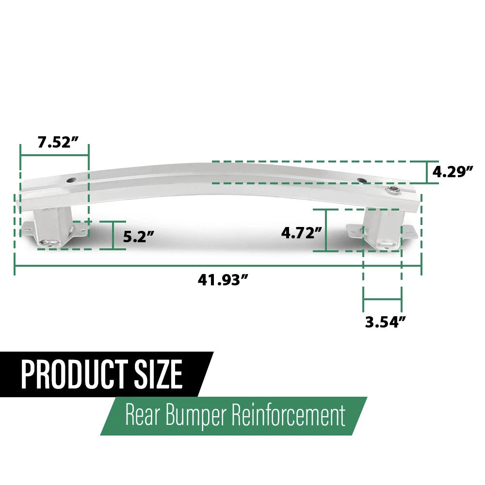 Rear Bumper Face Bar Reinforcement for Jeep Compass (2017–2023)