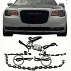 Multicolor LED DRL Boards with Halo Rings for Chrysler