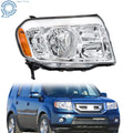 Chrome Halogen Headlight Assembly for Honda Pilot (2009–2011)