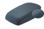 Center Console Armrest Cover for Ford Focus (2012–2018) Gray Leather Synthetic