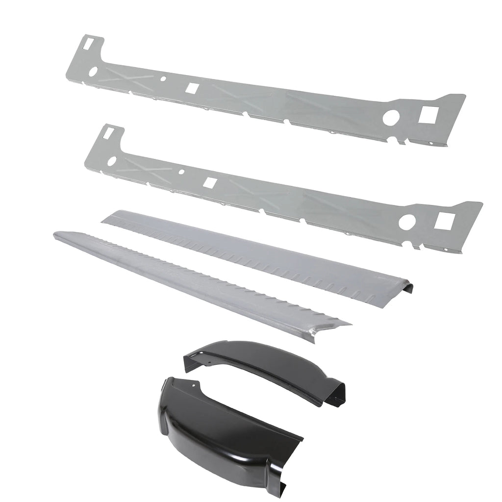 Set of 6 Rocker Panels for Silverado Sierra 1500 Extended Cab (1999–2007)
