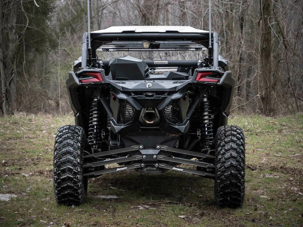 Boxed Rear Radius Arms for Can-Am Maverick X3 (2017–2023) - Black