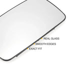 Right Upper White Heated Mirror Glass for Mercedes Sprinter (1995-2006)