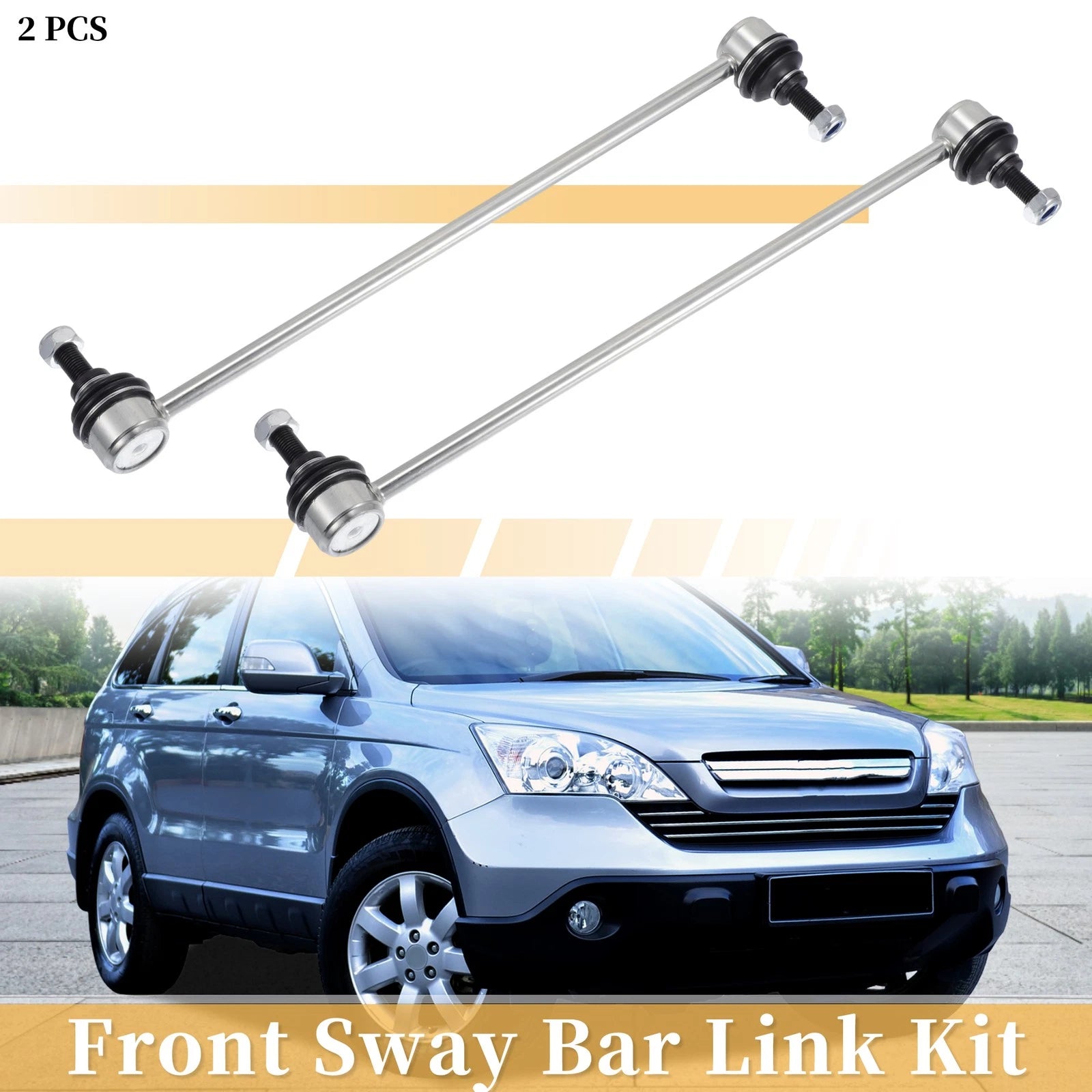 2X Front Stabiliser Sway Bar Link for Honda Civic (2016–2017)