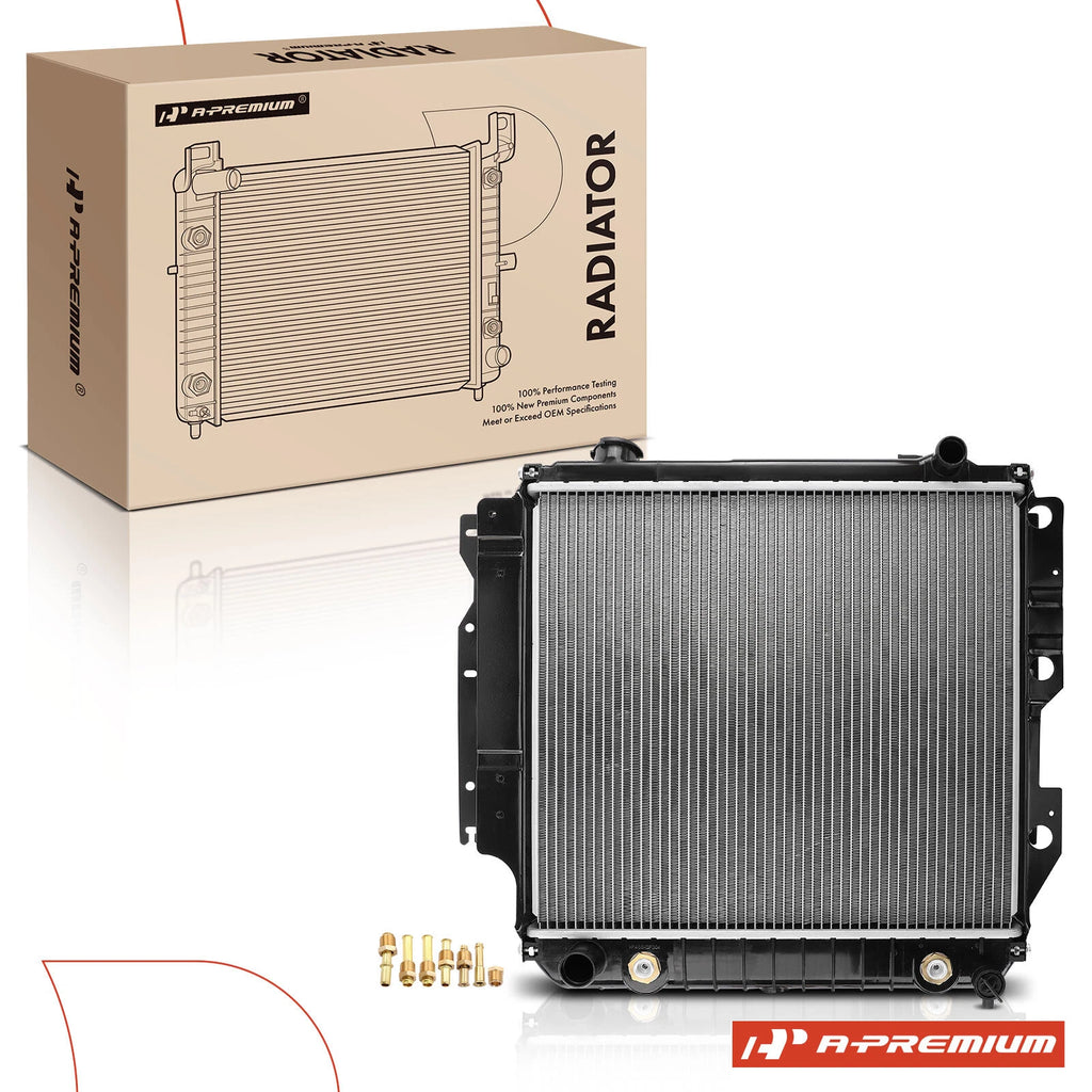 Radiator with Trans Oil Cooler for Jeep Wrangler (1987–1995, 1997–2006)
