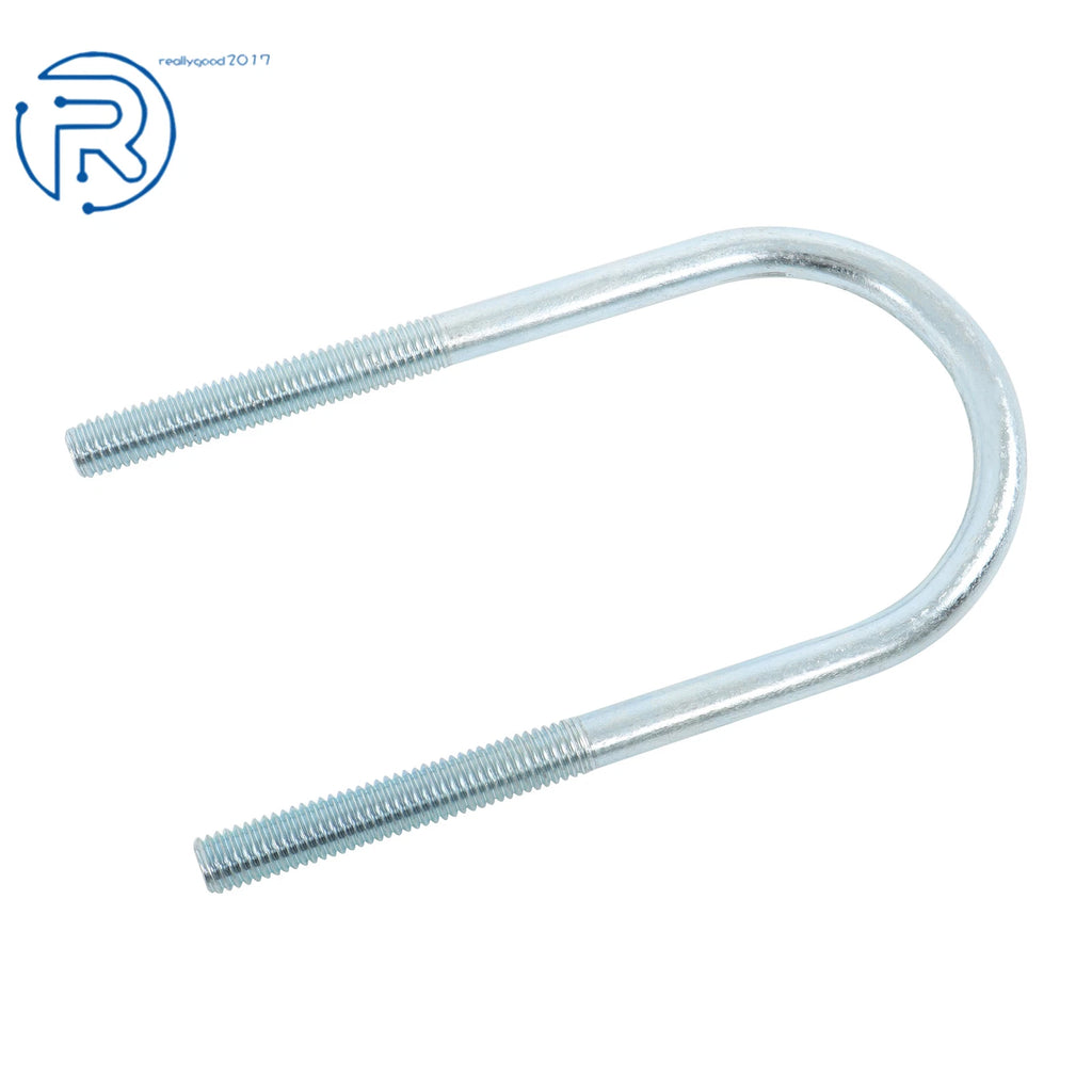 U Bolt Kit for RV Trailer Leaf Spring (5200-7000 lbs, 3" Round Axle)