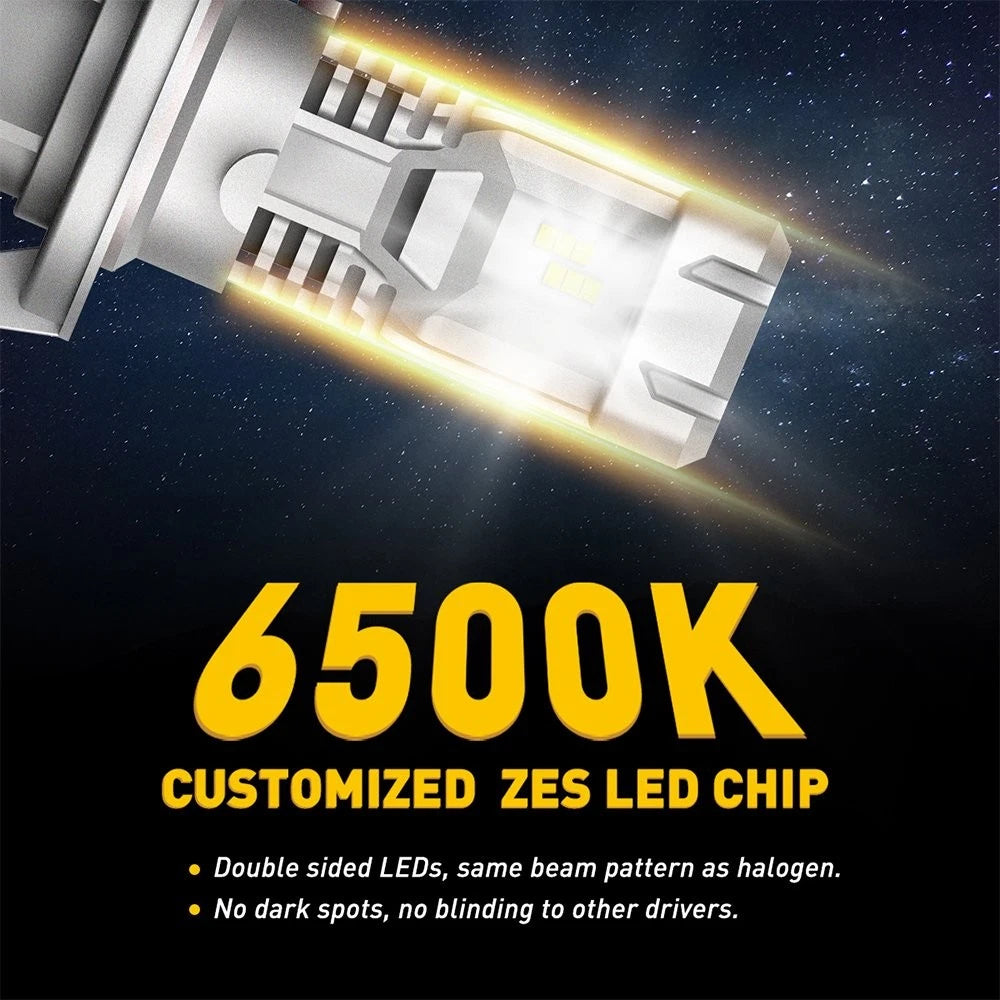 AUXITO H13 9008 LED Headlight Bulbs for Ford F-150 (2004–2014)