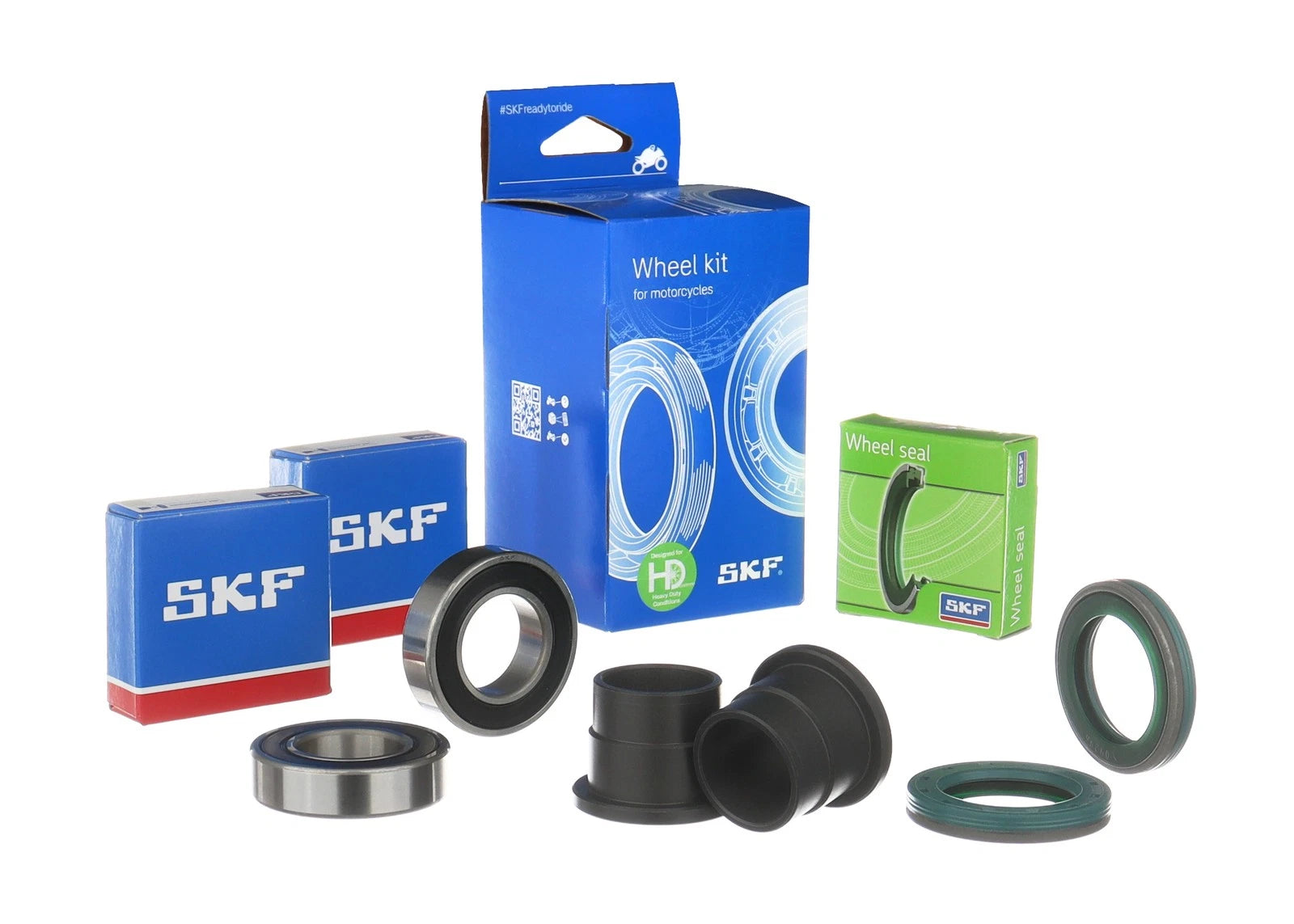 SKF Wheel Bearing Seal Spacer Kit for Kawasaki Offroad (2020–2023)