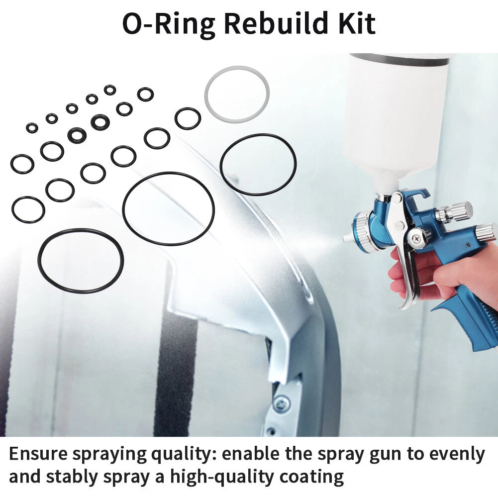 10 Kits Complete O-Ring Seal Rebuild Kit for Graco Fusion AP (N/A)