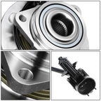 Set of 2 Wheel Bearings & Hubs for Silverado Sierra Yukon Tahoe (2007–2014)