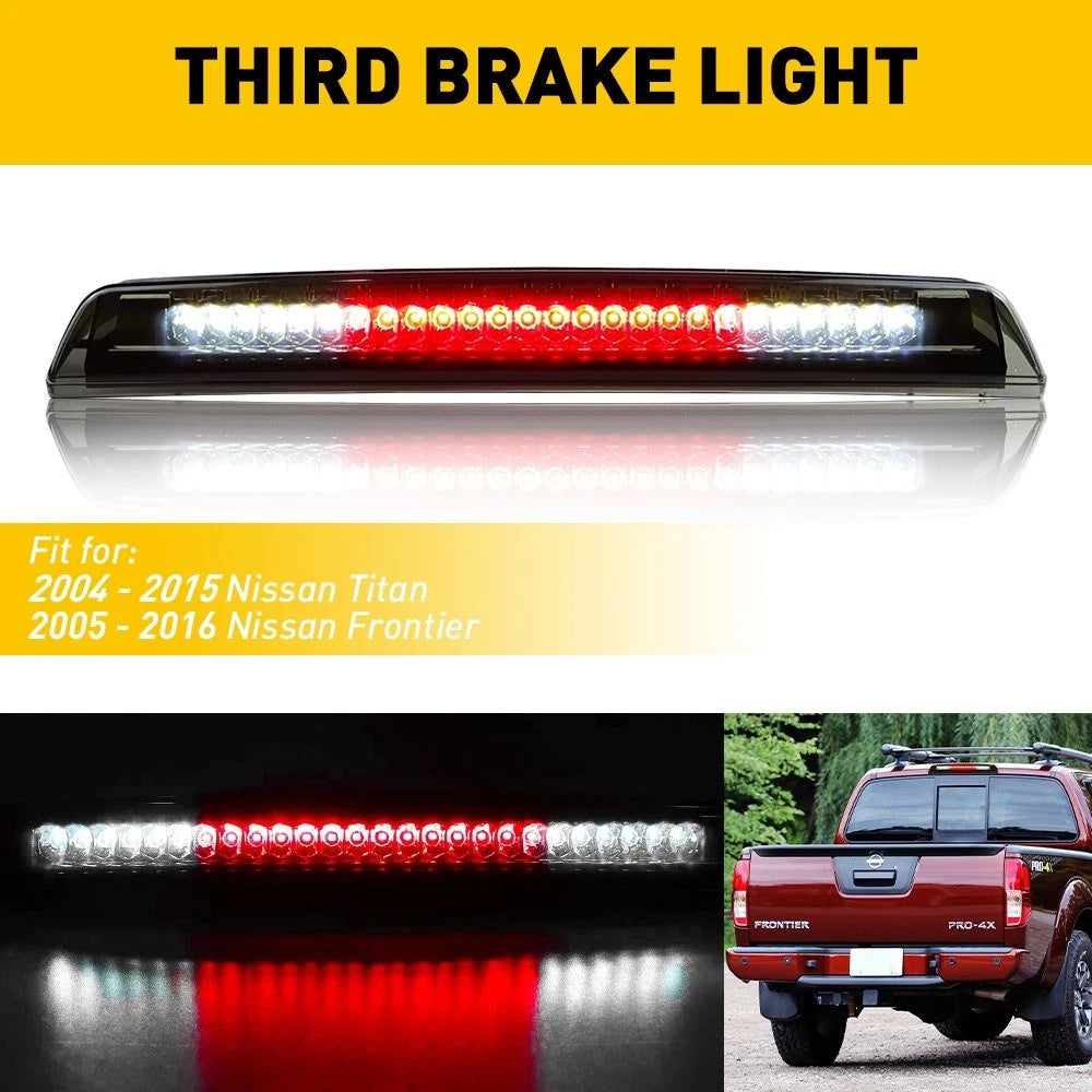 Smoked LED Third Brake Light for Nissan Titan (2004–2015)