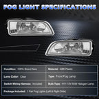 Front Fog Headlight Lamp Kit for Honda Accord (2003-2007)