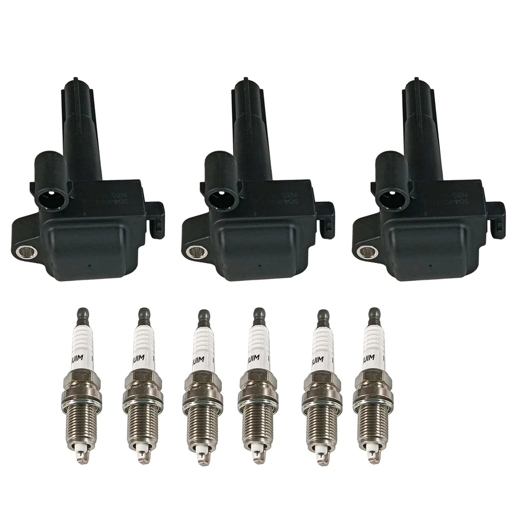 3X Ignition Coil & Spark Plugs for Toyota Avalon Camry Sienna (1995–2005)