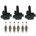 3X Ignition Coil & Spark Plugs for Toyota Avalon Camry Sienna (1995–2005)