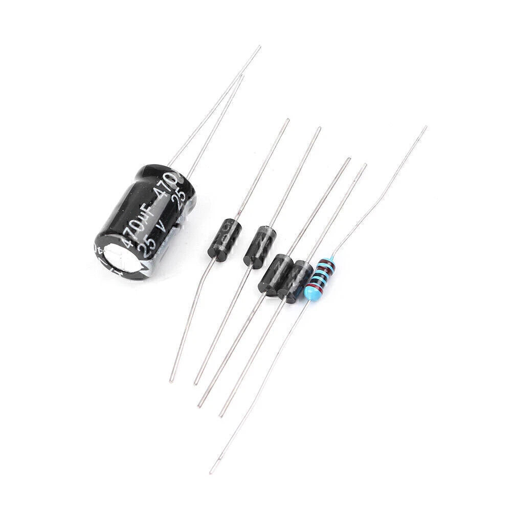 1x IN4007 Bridge Rectifier for AC to DC Converter Full Wave Rectifier Board
