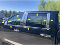 20pc. Luxury FX Window Package for 2020-24 Chevrolet Silverado 3500 HD Crew Cab