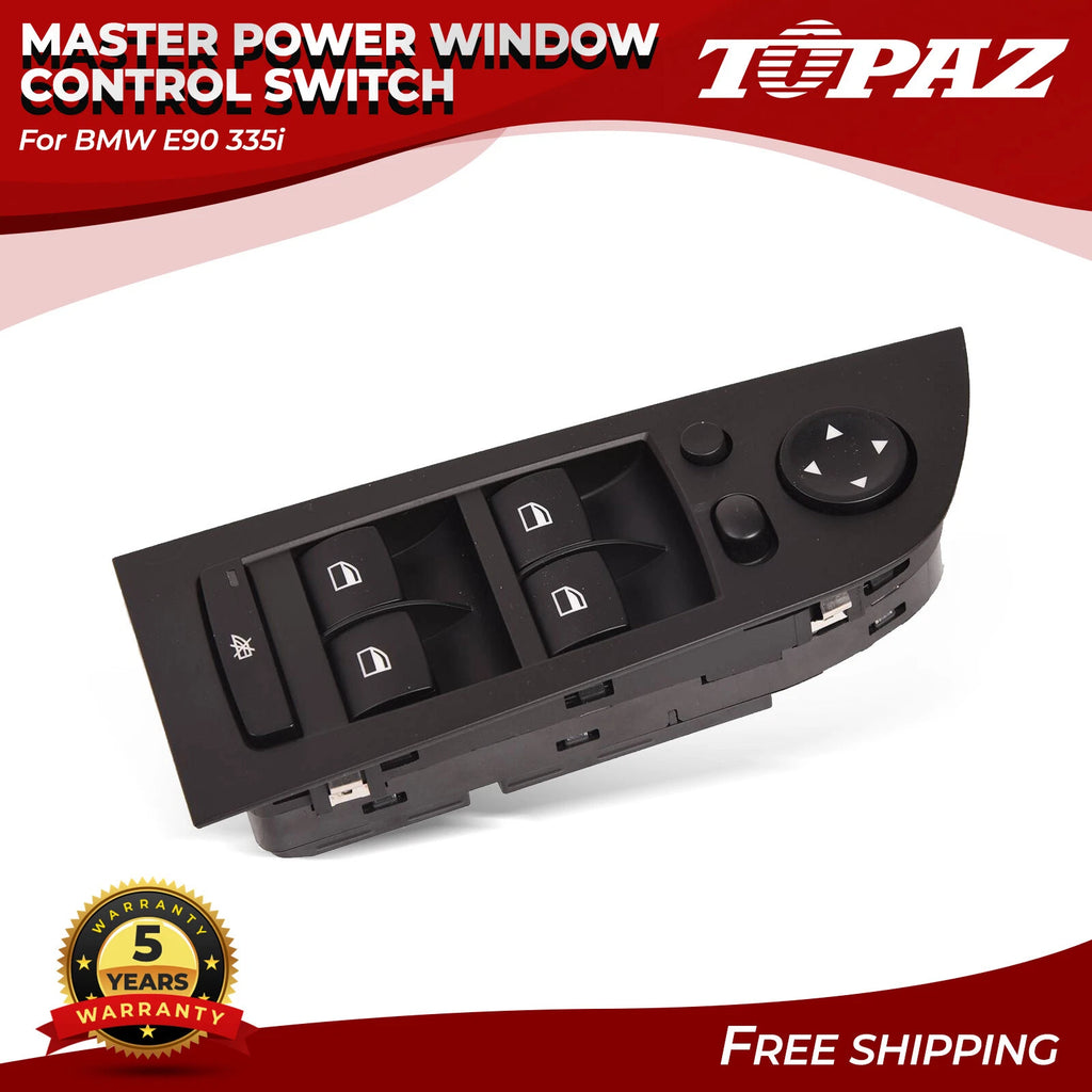 Power Window Control Switch for BMW E90 335i 325i (2007–2013)