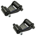 Set of 2 Moog Front Leaf Spring Shackles for Chevrolet GMC C3500 (1992–1998)