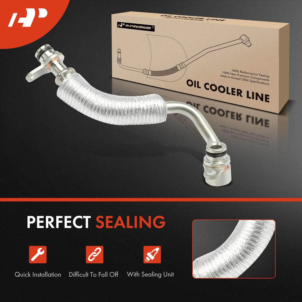 Turbocharger Coolant Return Line for BMW 135i 2008–2013, 535i 2008–2011