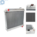 3 Row Aluminum Radiator for Chevy C10 Pickup V8 (1964–1966)