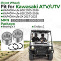 2X Front Wheel Ball Bearing for Kawasaki Mule 600 610 SX (92045-0102, 92045-0028)