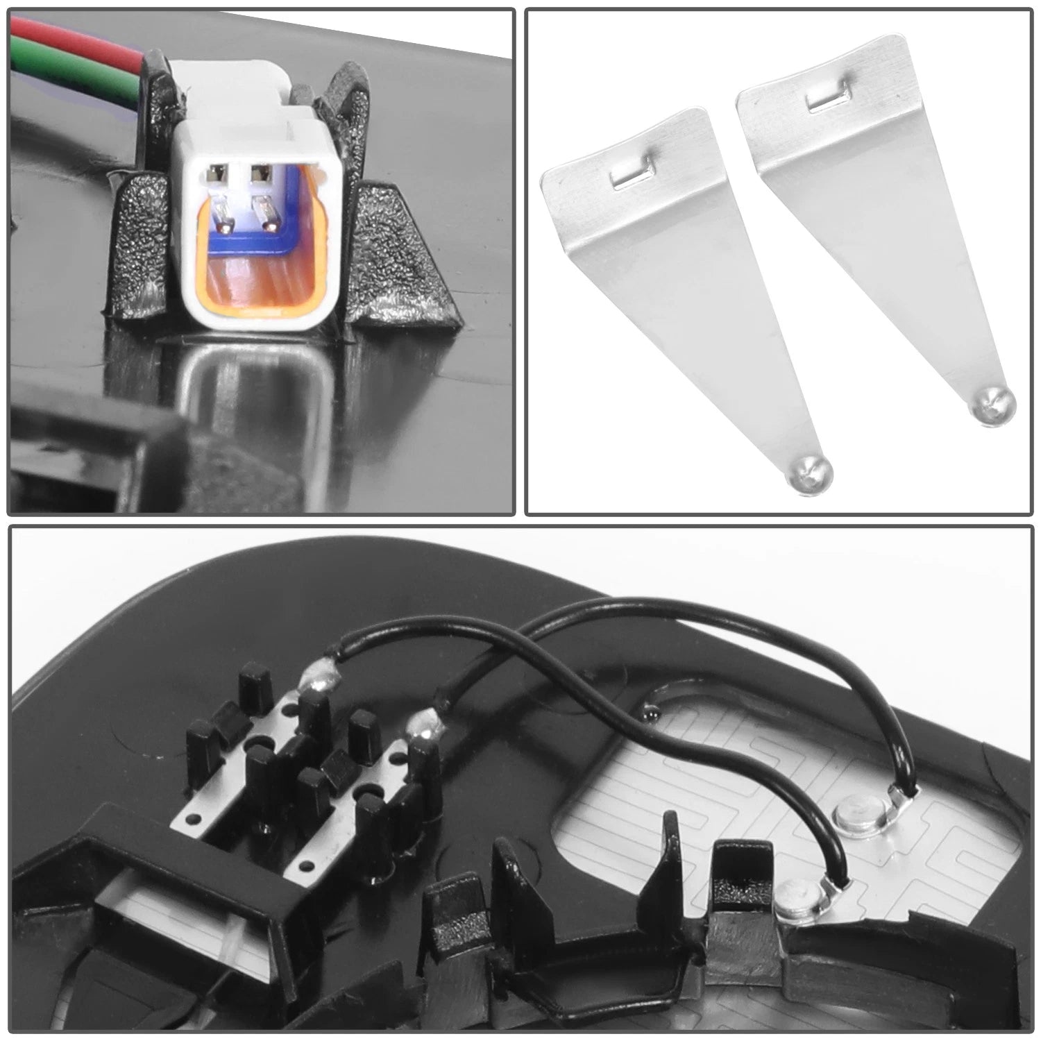 OE Style Flat Glass Lens Driver Left Mirror for Jeep Renegade (2015–2018)